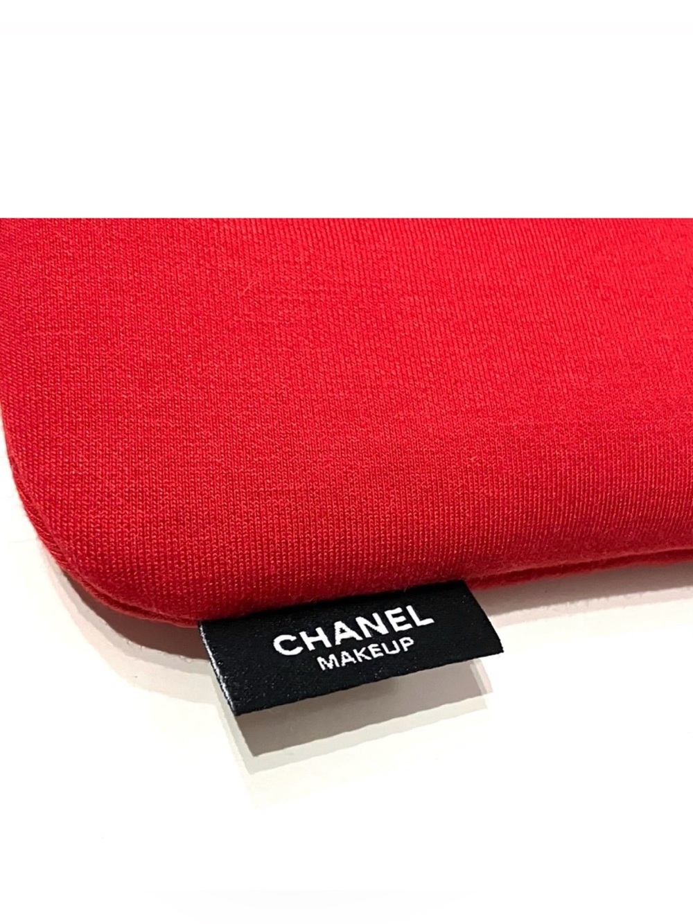 Chanel Red Makeup Bag Pouch - Picture 3 of 7